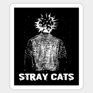 stray cats Sticker